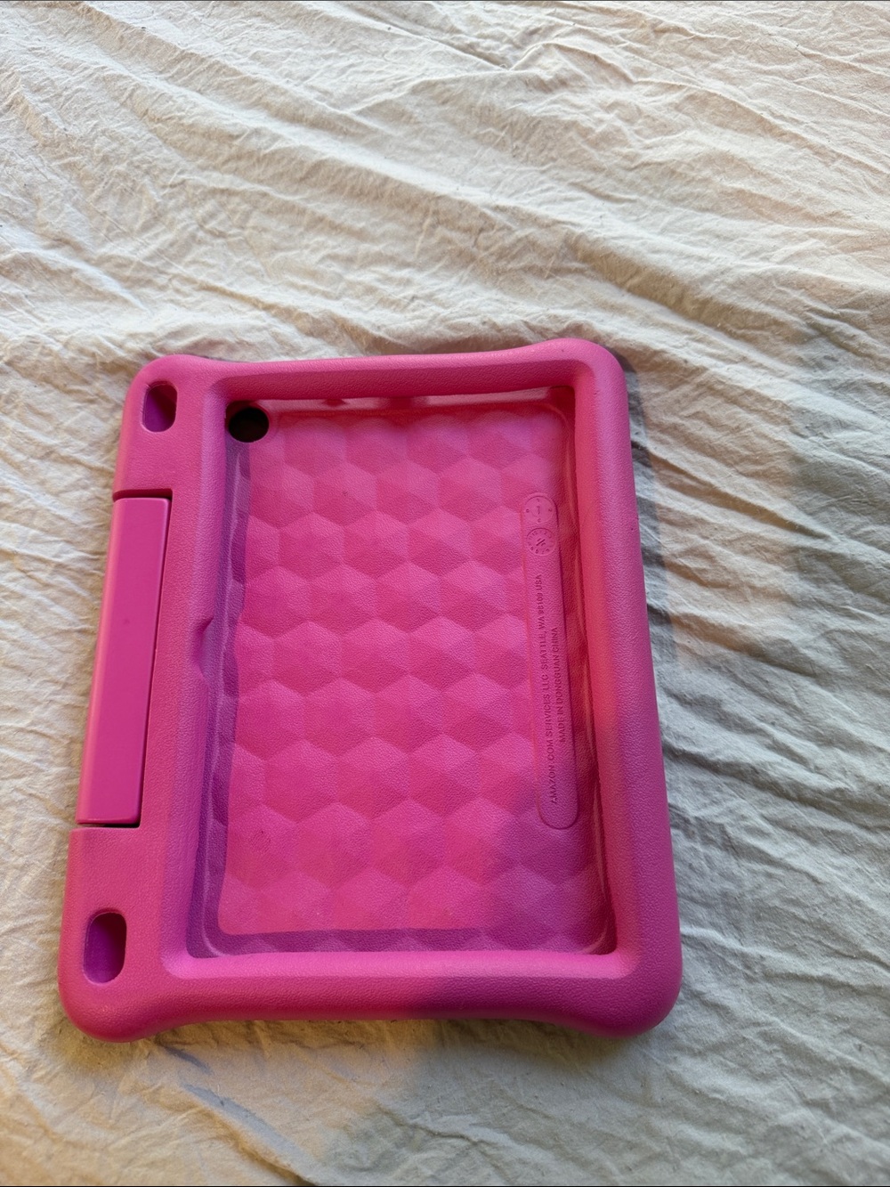 Amazon Pink Kids Tablet Case with Handle (used on kindle Fire)